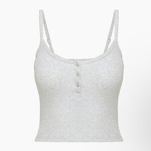 Aritzia TNA HomeStretch Henley Tank